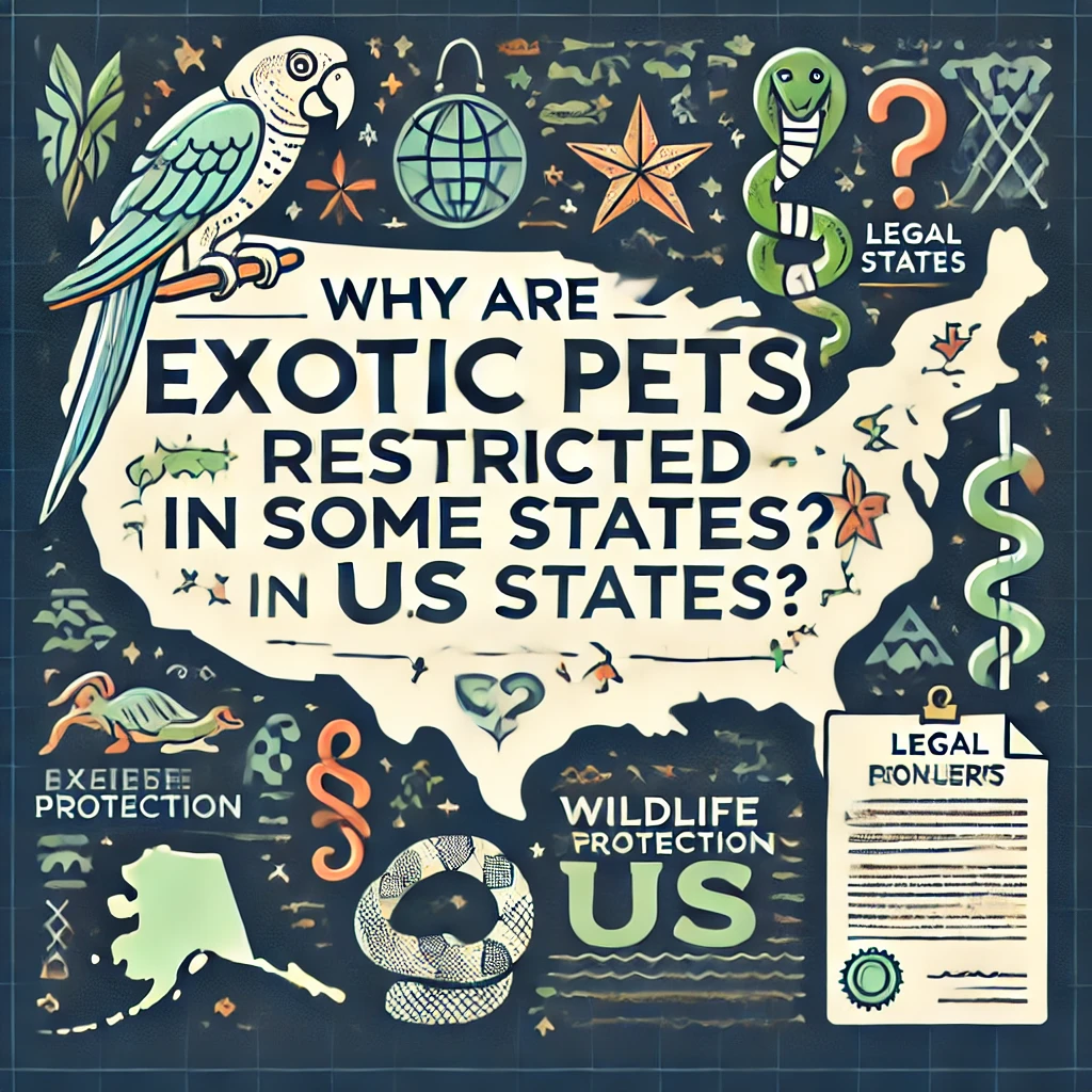 Why are exotic pets restricted in some US states