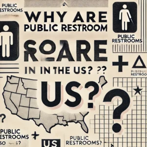 Why are public restrooms so rare in the US