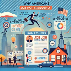 Why do Americans job-hop so much