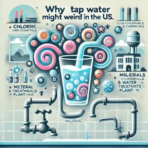 Why does tap water taste weird in the US