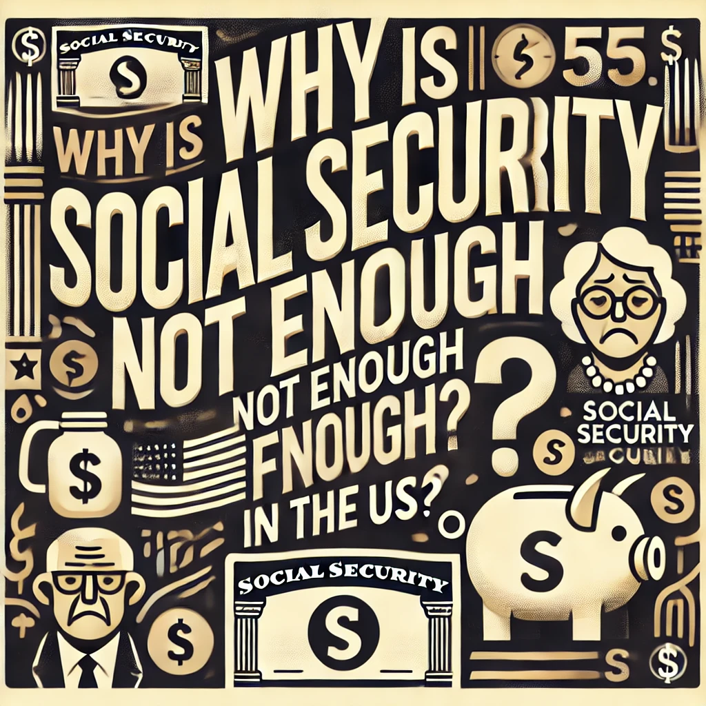 Why is Social Security not enough for retirees in the US