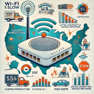Why is Wi-Fi so slow in the US