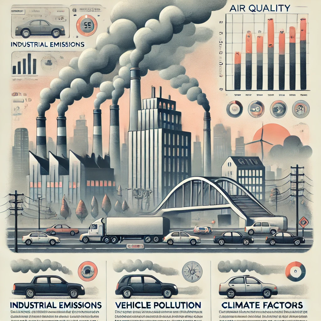 Why is air quality so poor in some US cities