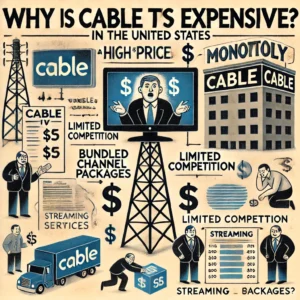 Why is cable TV so expensive in the US