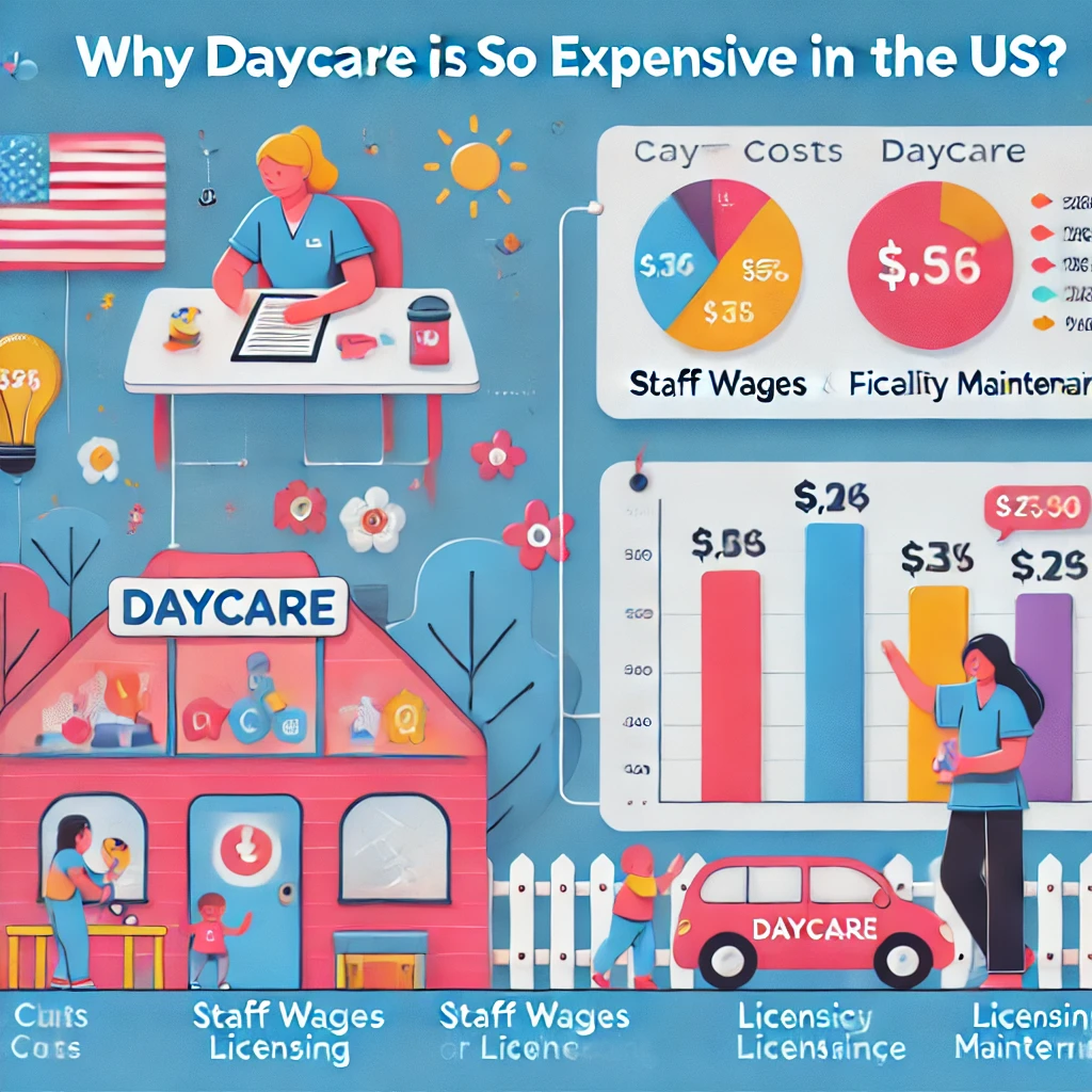 Why is daycare so expensive in the US