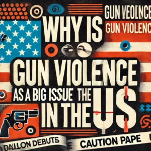 Why is gun violence a big issue in the US