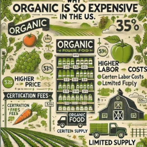 Why is organic food so expensive in the US