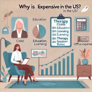 Why is therapy so expensive in the US