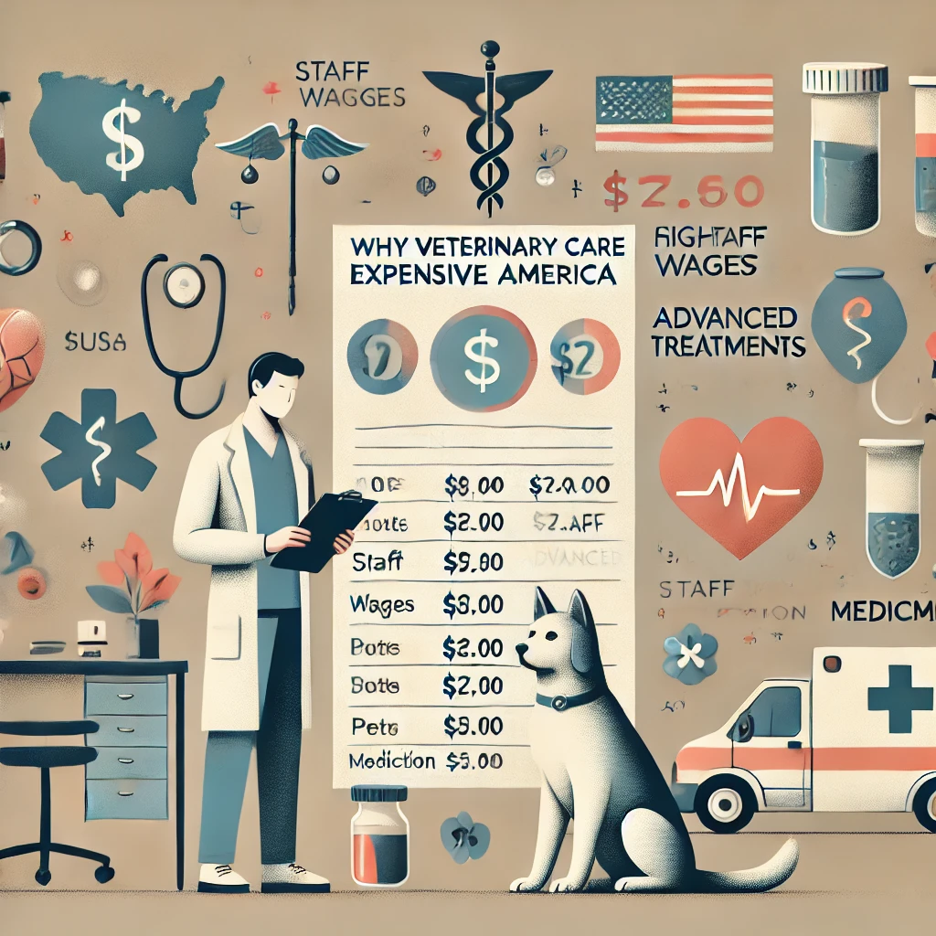 Why is vet care so expensive in America