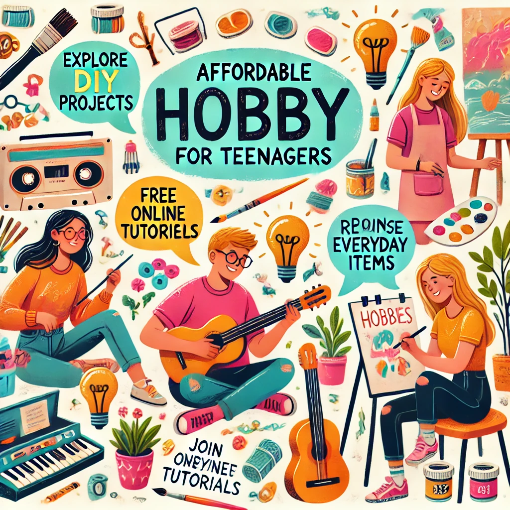 affordable hobby ideas for teenagers