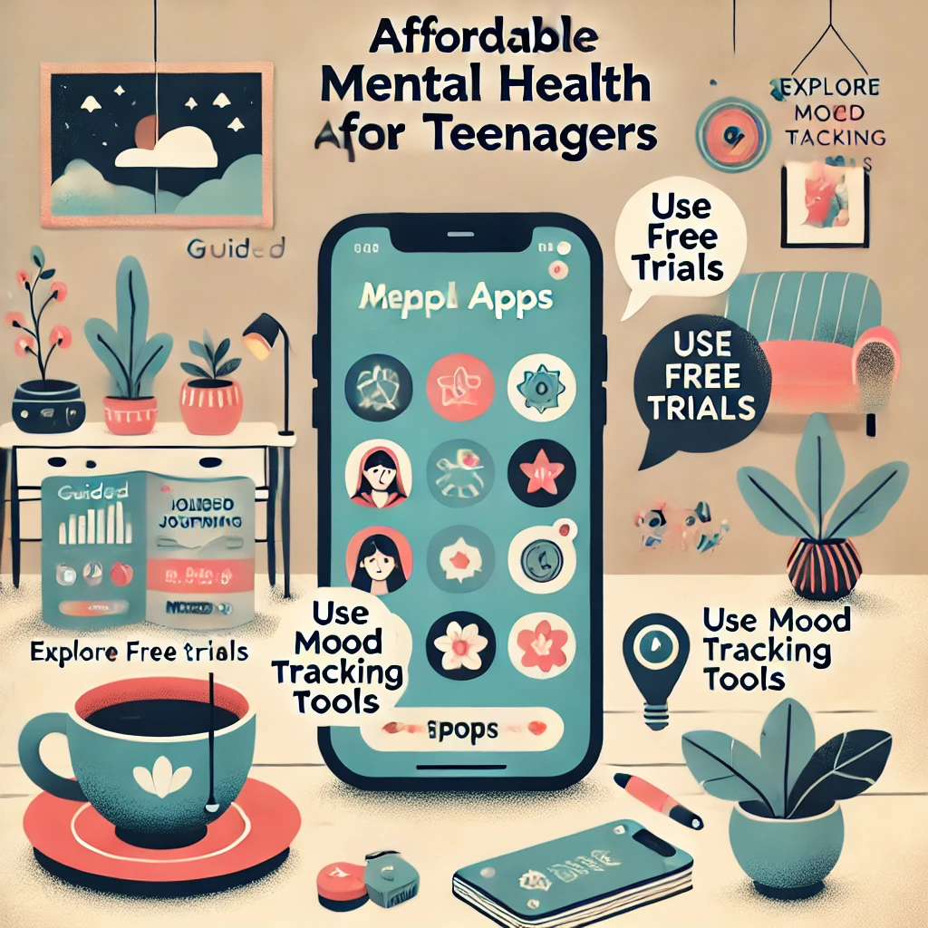 affordable mental health apps for teenagers