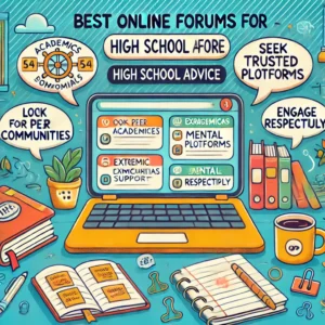 best online forums for high school advice