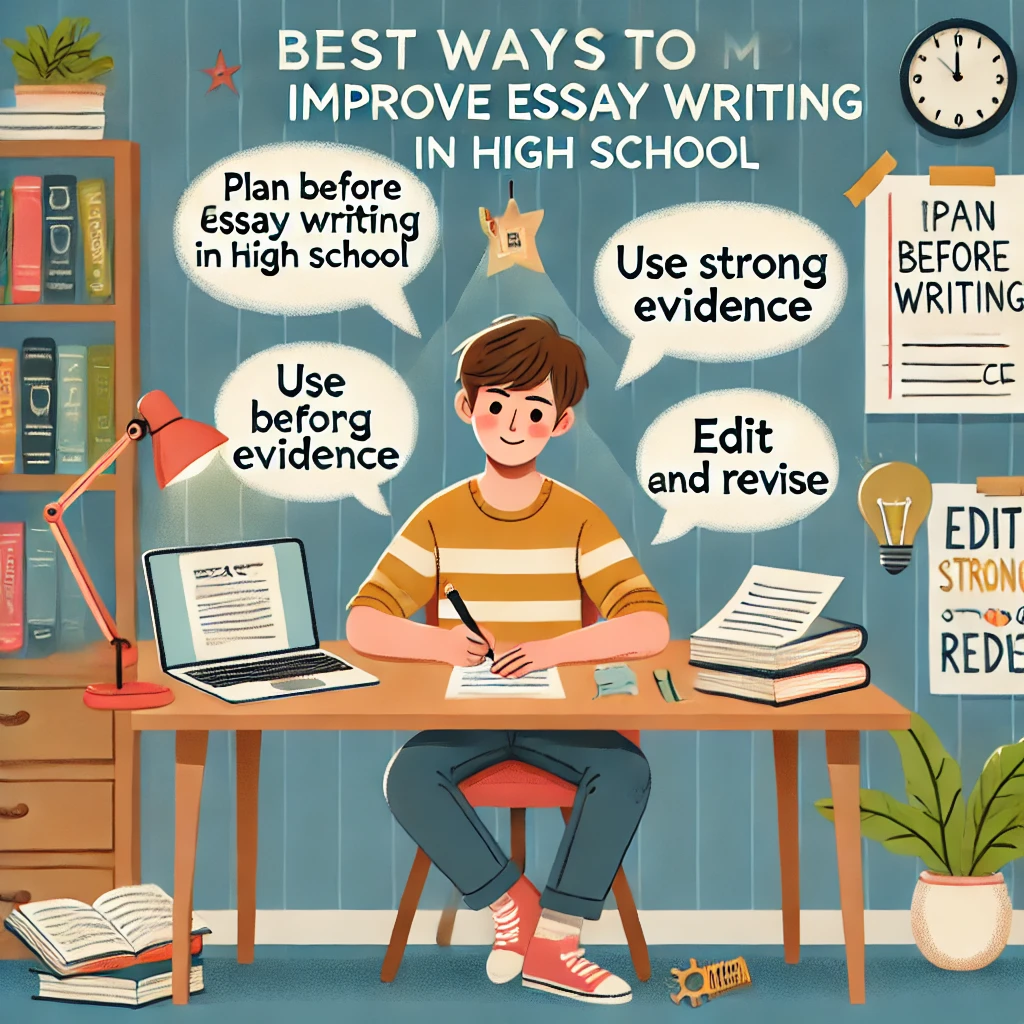 best ways to improve essay writing in high school