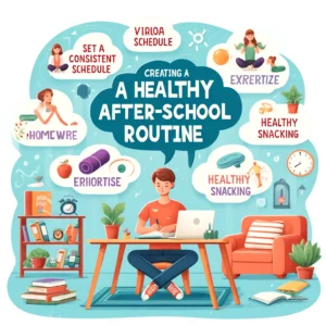 creating a healthy after-school routine