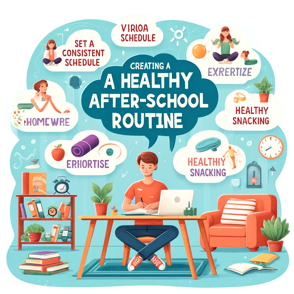creating a healthy after-school routine