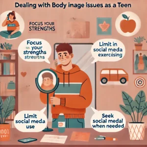 dealing with body image issues as a teen