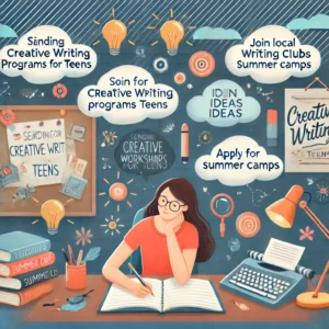 finding creative writing programs for teens