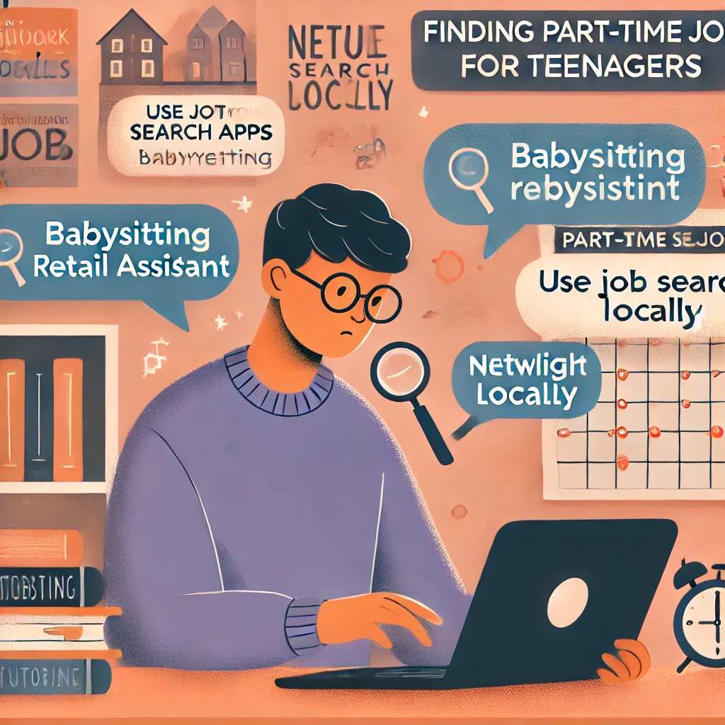 Finding Part-Time Jobs for Teenagers