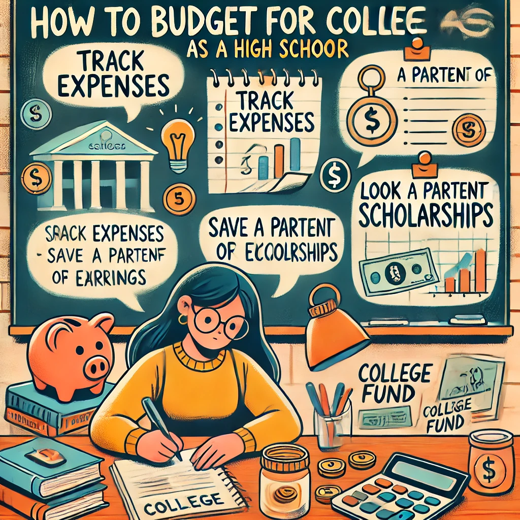 How to Budget for College as a High Schooler