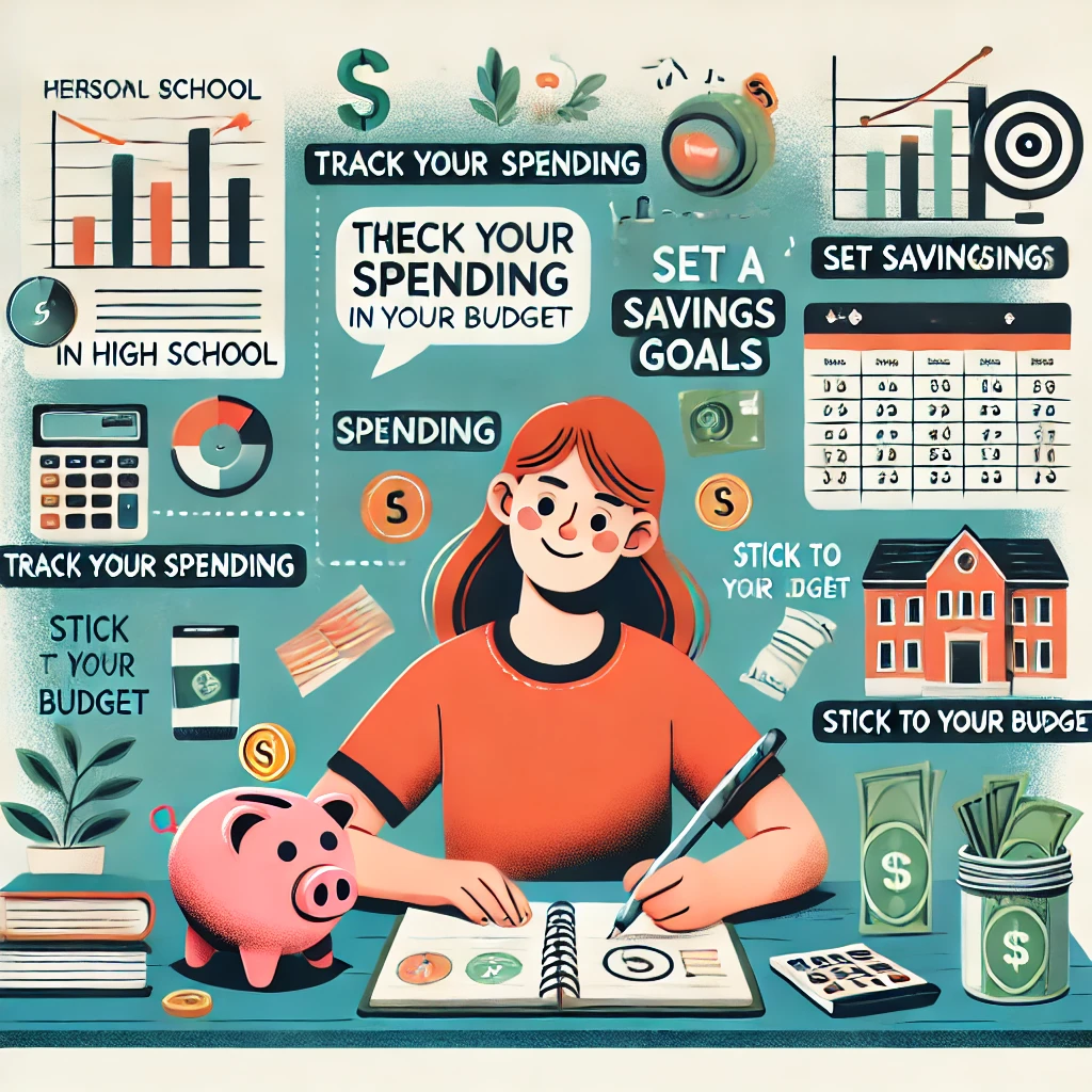 how to create a personal budget in high school