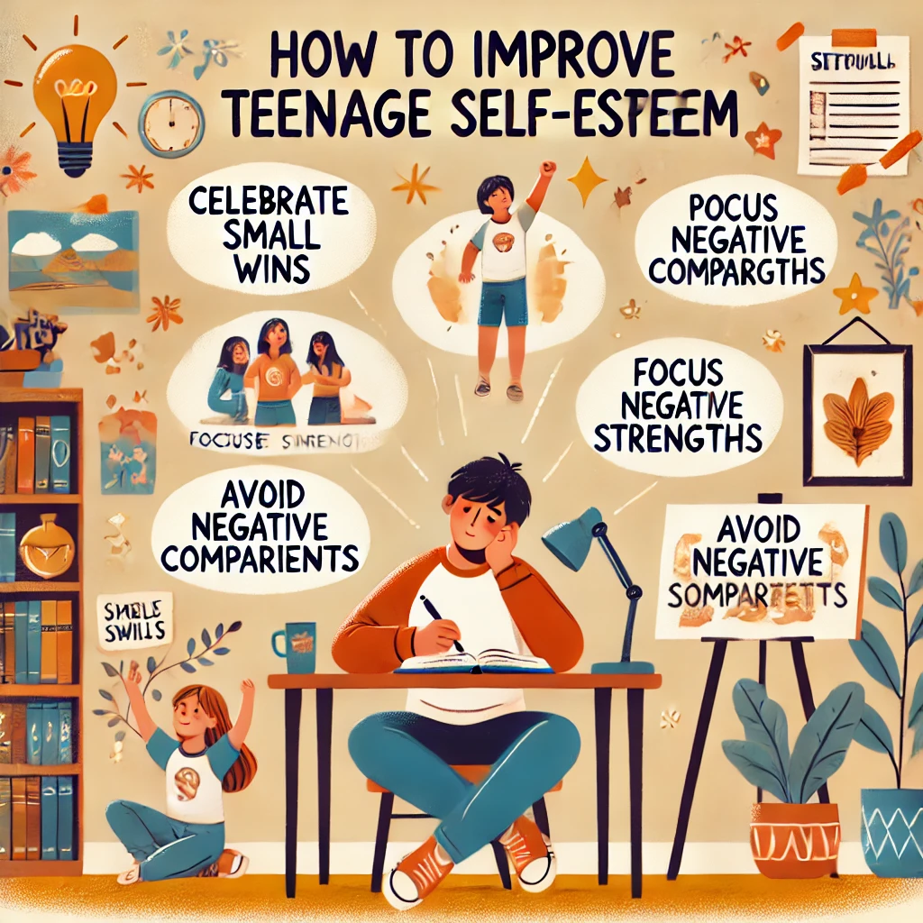 how to improve teenage self-esteem