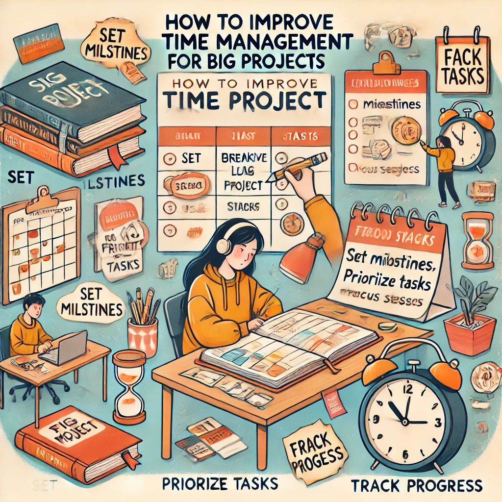 how to improve time management for big projects