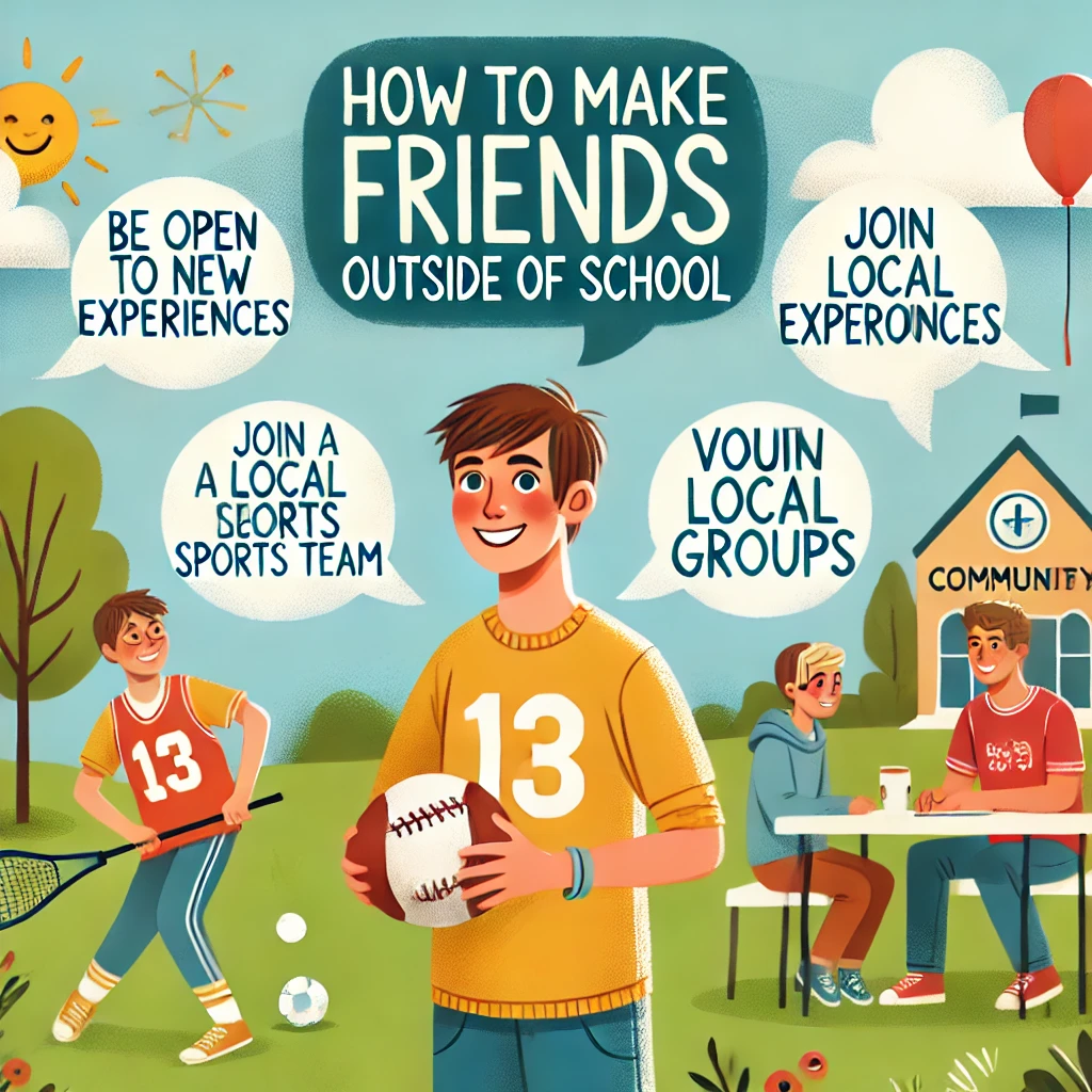 How to Make Friends Outside of School