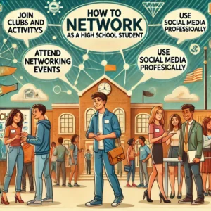 how to network as a high school student