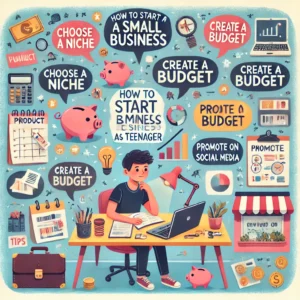 how to start a small business as a teenager