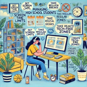 managing digital overload for high school students