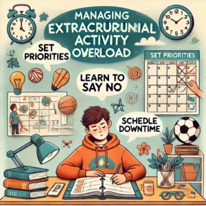 managing extracurricular activity overload