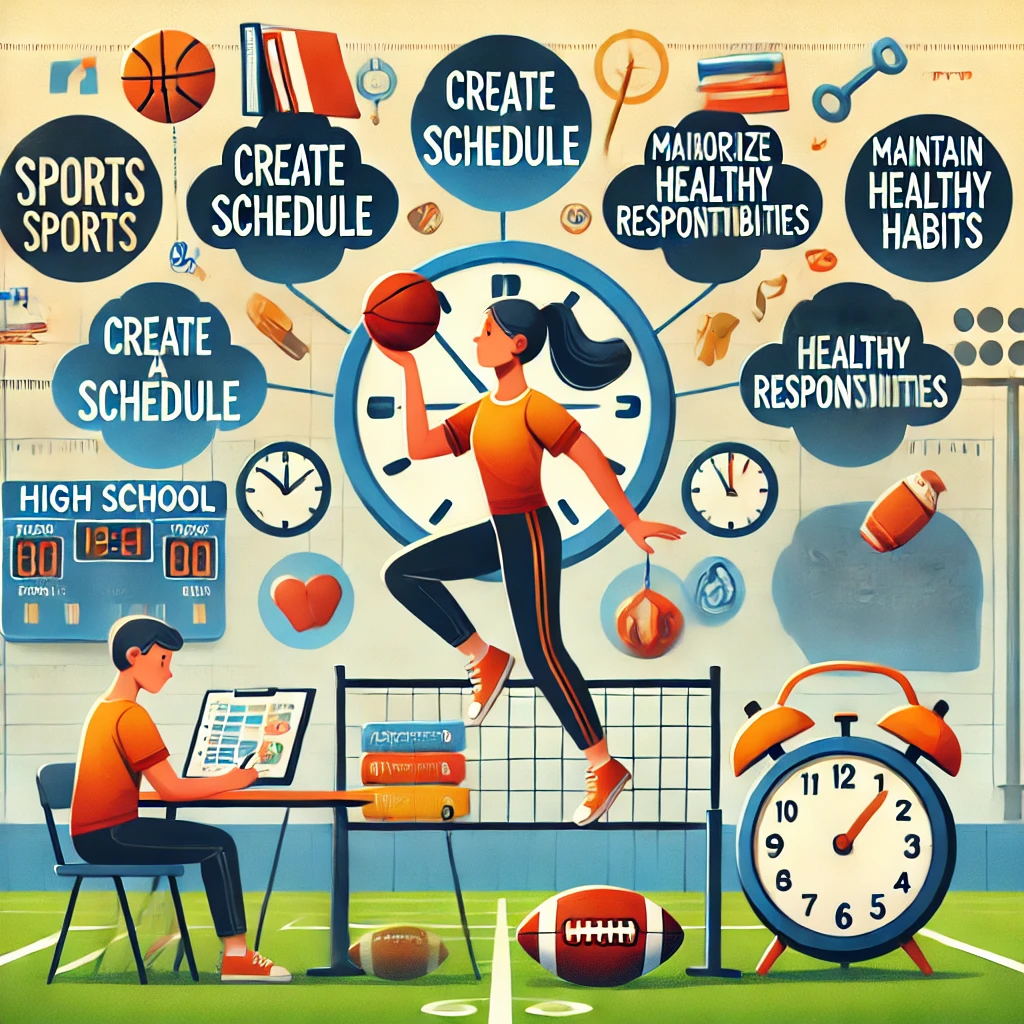 managing sports and academics in high school