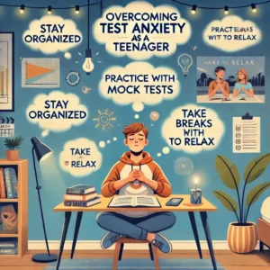 overcoming test anxiety as a teenager