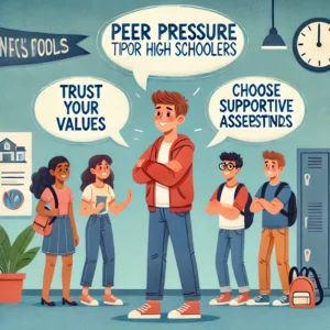 peer pressure tips for high schoolers