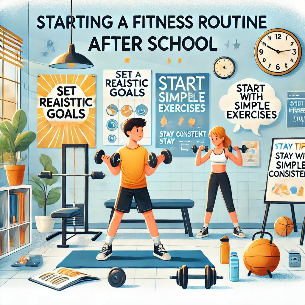 Starting a Fitness Routine After School