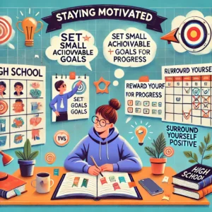 strategies for staying motivated in high school