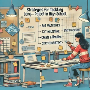 strategies for tackling long-term projects in high school