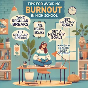 tips for avoiding burnout in high school