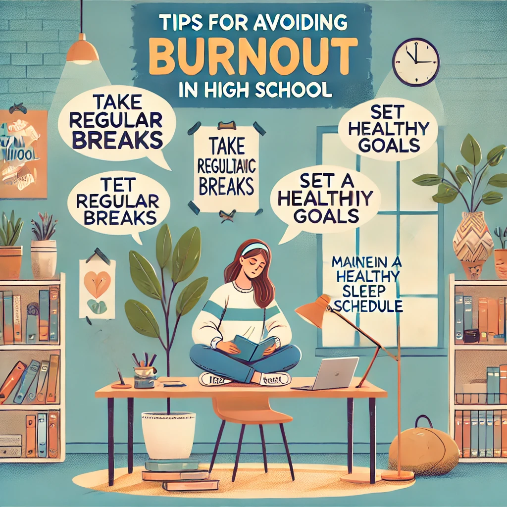 tips for avoiding burnout in high school