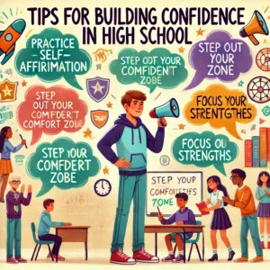 tips for building confidence in high school