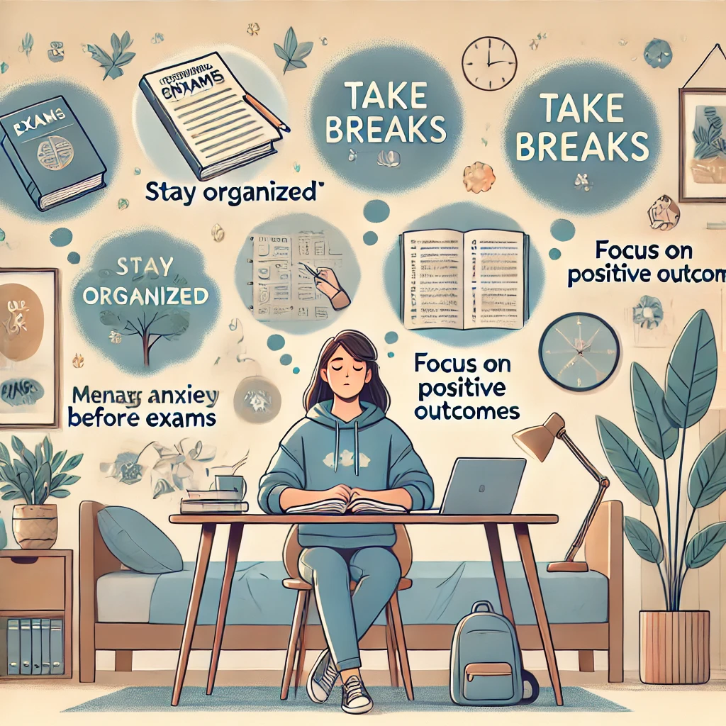 tips for managing anxiety before exams