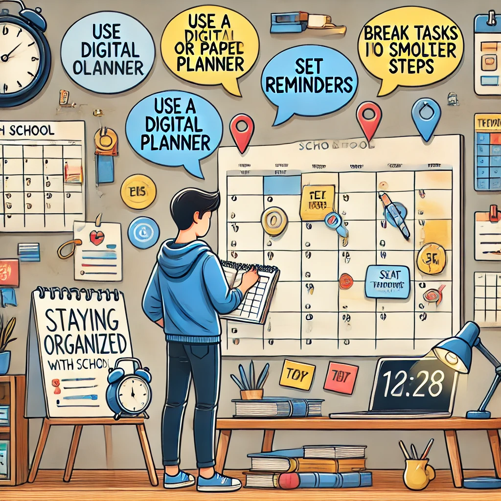 tips for staying organized with school deadlines