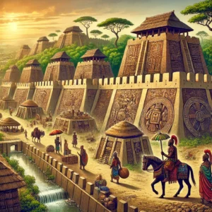 Ancient Benin City walls in Nigeria