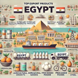 Export products of Egypt