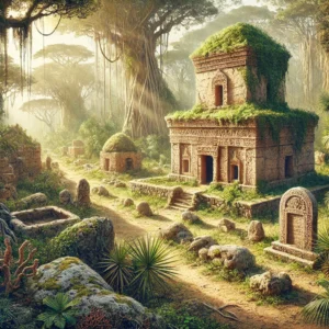 Gedi ruins near Malindi, Kenya