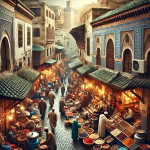 Medina of Fez in Morocco