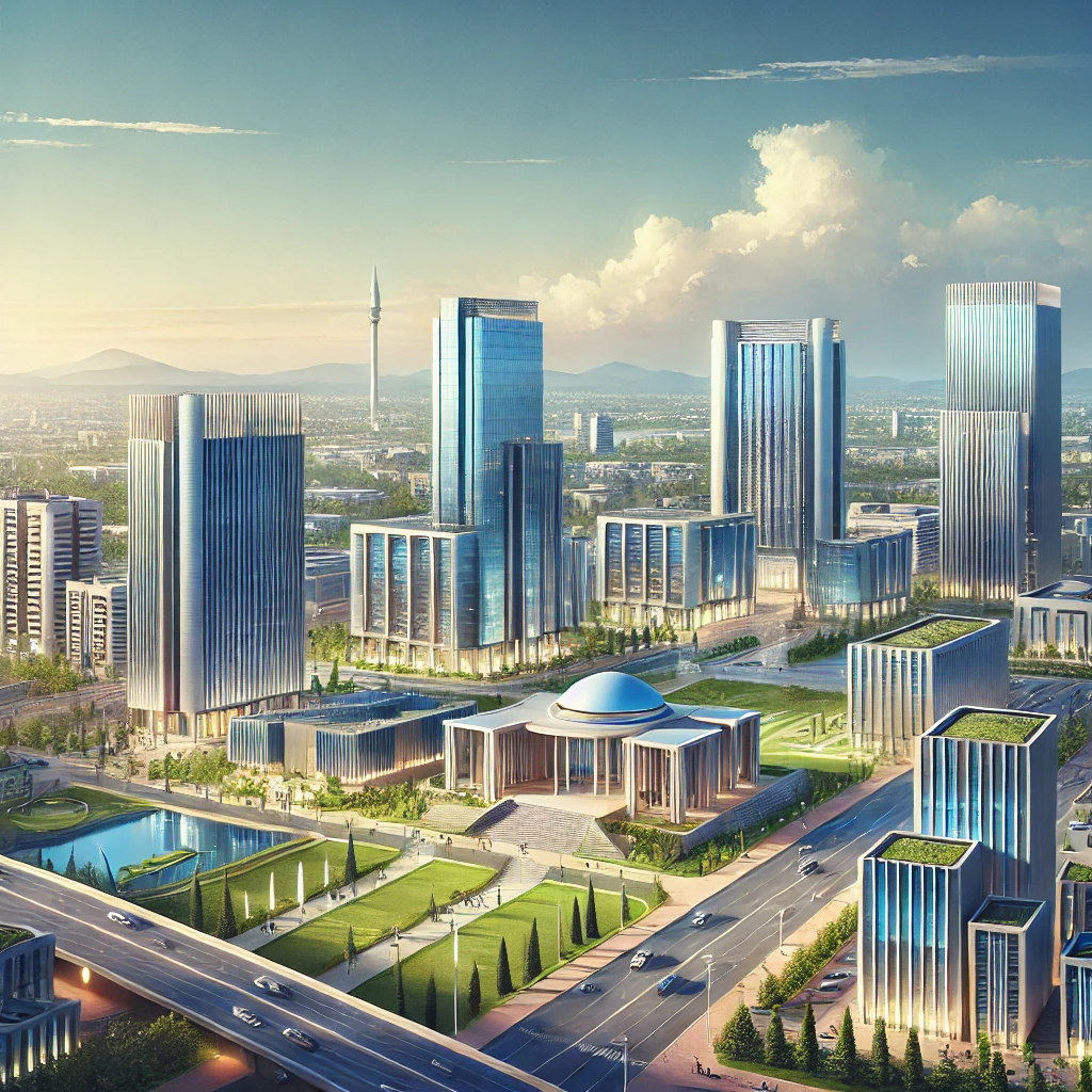 Modern architecture in Abuja, Nigeria