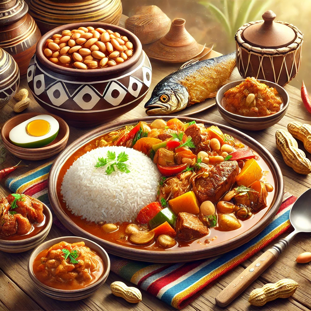 Peanut-based dishes in Senegal