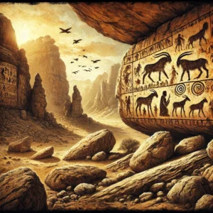 Rock art of the Tassili n'Ajjer in Algeria