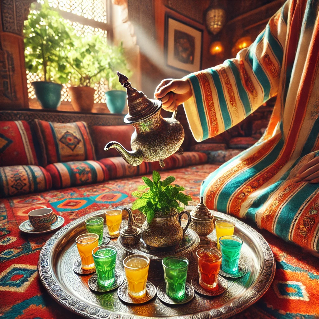 Tea culture in Morocco